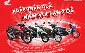 Honda Việt Nam chơi lớn: Tặng hẳn ô tô gần 800 triệu cho khách hàng mua xe máy dịp cuối năm