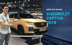 Đánh giá nhanh Chevrolet Captiva 2019: Đối thủ Hyundai Santa Fe chờ ngày về Việt Nam