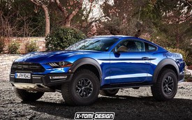 Ford đang phát triển SUV Mustang khung gầm Explorer mang thiết kế BMW X4