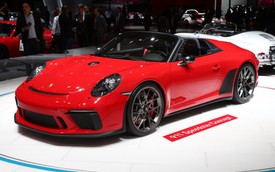 Porsche chuẩn bị phiên bản đặc biệt cuối cùng chia tay 911 đời cũ, có thể là bản mui trần Speedster