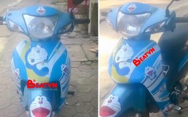 Chàng trai 23 tuổi bị bạn gái chia tay chỉ vì... chiếc xe máy dán hình Doraemon