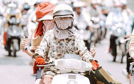 Nỗi niềm chị em Sài Gòn những ngày nóng đổ lửa: Có ai muốn mặc nguyên "combo ninja" ra đường như thế này đâu!