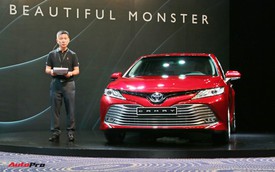 Toyota Camry 2019 chính thức ra mắt tại Việt Nam: Lột xác toàn diện để giữ vua doanh số phân khúc