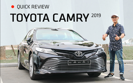 Đánh giá nhanh Toyota Camry 2019: Áp lực lớn của Mazda6 và Honda Accord