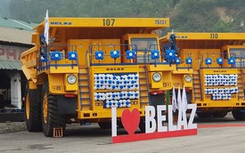 Siêu xe tải BElAZ-75131 giá 35 tỷ đồng đầu tiên về Việt Nam