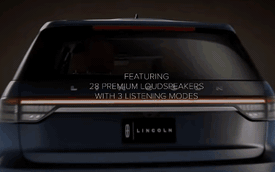 Trải nghiệm rạp hát di động, âm thanh 360 độ không tì vết trên Lincoln Aviator - SUV chung gầm với Ford Explorer