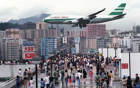 Kai Tak - Sân bay khó hạ cánh nhất thế giới, gắn liền với thời kỳ hoàng kim của Hồng Kông