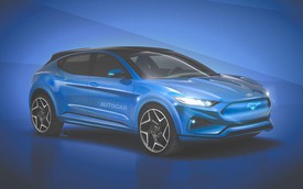 Mach E - SUV điện đầu tiên của Ford, lấy nền tảng Mustang ra mắt ngay năm nay, thách thức ông lớn Tesla