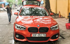 BMW 1-Series trở nên đặc biệt bởi được trang bị gói thể thao hiếm thấy tại Việt Nam