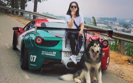 Hot girl 9x xuất hiện bên cạnh một loạt siêu xe, xe thể thao đình đám ở Việt Nam là ai?