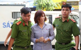 Nữ tài xế BMW vẫy tay chào người thân sau khi bị tuyên phạt 3 năm 6 tháng tù