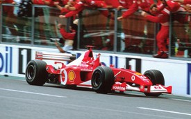Xe đua Ferrari huyền thoại gắn liền với mùa giải thành công nhất của Michael Schumacher được đem đấu giá