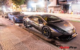 Bitcoin lên đỉnh, bộ tứ đại gia tiền số Sài Gòn họp mặt bằng siêu xe và xe thể thao đắt tiền