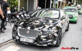 Dân chơi đồ hiệu Sài Gòn lột xác Jaguar XJL theo phong cách BAPE và Supreme