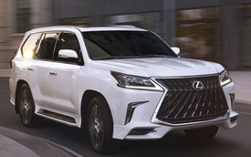 Lexus LX570 nâng cấp nhẹ nhưng đầy hầm hố