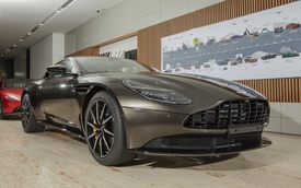 Chi tiết Aston Martin DB11 màu Kopi Bronze độc nhất Việt Nam vừa về đại lý