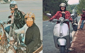 Chàng trai đưa mẹ và em gái đi phượt bằng xe máy 400 triệu khiến nhiều người trầm trồ