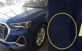 Con gái 3 tuổi cào xước 10 xe hơi Audi khiến bố mẹ "méo mặt" gánh hậu quả