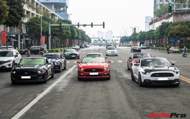 Đại gia Việt mang dàn Ford Mustang chục tỷ đọ dáng cùng xe thể thao Đức