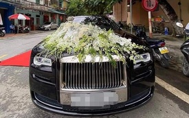Choáng với đám cưới trong lâu đài dát vàng tại Tuyên Quang, đón dâu bằng xe Rolls Royce chiếm ngay spotlight trên mạng xã hội
