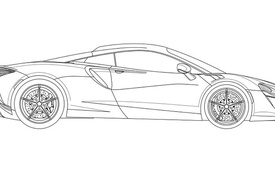 Siêu xe McLaren bí ẩn dùng động cơ hybrid dần lộ diện