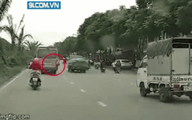 Camera hành trình "bóc" nguyên nhân tai nạn giữa nữ sinh và xe tải: Tài xế nên xem!