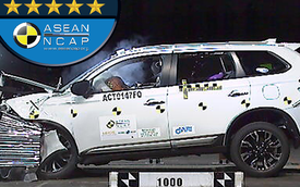 Mitsubishi Outlander lắp ráp ở Việt Nam được chọn đi thử nghiệm an toàn ASEAN NCAP