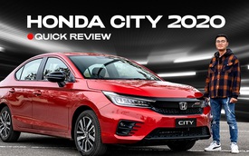 Đánh giá nhanh Honda City 2020 giá 599 triệu đồng: Những điều hợp lý khiến Accent phải giật mình