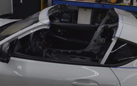 Xe mui trần Toyota dùng động cơ BMW tiếp tục lộ diện