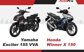 Yamaha Exciter 155 VVA vs Honda Winner X 150: Dưới 50 triệu, chọn động cơ mạnh hay có phanh ABS?