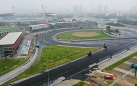 Đường đua F1 Hà Nội đã hoàn thành nhiều hạng mục, chuẩn bị đón những tay đua hàng đầu thế giới