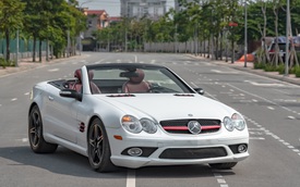 Cảm nhận nhanh 'xe nhà giàu' Mercedes-Benz SL 550 sau 13 năm tuổi: mua gần 400 mã lực với giá Toyota Camry