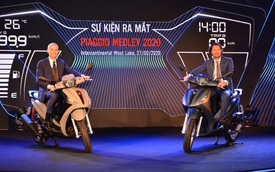 Ra mắt Piaggio Medley 2020 - Đấu Honda SH bằng giá bán từ 75 triệu đồng