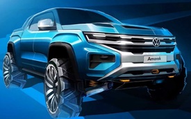 Volkswagen Amarok - Bán tải chung khung gầm Ford Ranger lộ diện