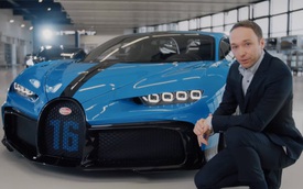 Ra mắt xe thời Covid-19: Dàn lãnh đạo Bugatti chào hàng siêu phẩm Chiron Pur Sport mới