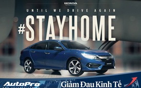 Chất như quảng cáo Honda Civic thời cách ly: Dùng mô hình chạy khắp nhà nhưng không khác gì xe lướt qua từng con phố