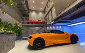 Lộ diện garage mới của Cường 'Đô-la': Không khác gì showroom siêu xe sang chảnh
