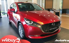 Mazda2 ‘dọn kho’ giảm giá kỷ lục 55 triệu đồng, rẻ ngang Toyota Vios