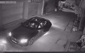 Clip: Nửa đêm, nhóm người chạy xe sang Mercedes đi câu trộm mèo