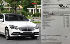 Bị 'gương tặc' hỏi thăm, chủ xe Mercedes-Benz S 450 mất hơn 140 triệu đồng thay đồ chính hãng