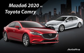Mazda6 2020 dùng loạt công nghệ hiện đại nhất phân khúc đấu Toyota Camry tại Việt Nam