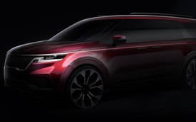 Kia Sedona thế hệ mới lần đầu lộ ảnh chính hãng: Rõ nét Range Rover, thiết kế kích thích hơn hẳn bản cũ