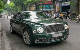Bentley Mulsanne First Edition với màu sơn độc từng gây xôn xao tại Phú Thọ xuất hiện tại Hà Nội