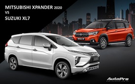 Mitsubishi Xpander 2020 vs Suzuki XL7: Vua doanh số đối đầu tân binh giá rẻ