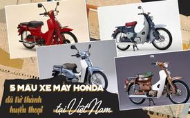 Điểm mặt 5 mẫu xe máy Honda đã trở thành huyền thoại tại Việt Nam