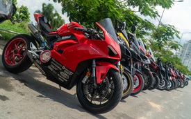 Dàn Ducati hơn 80 chiếc quy tụ tại Sài Gòn: Nhiều mô tô tiền tỷ xuất hiện