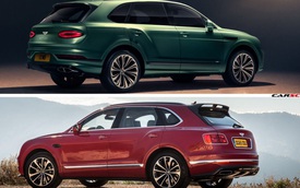 So găng thiết kế Bentley Bentayga mới và cũ: Cải tiến hay ‘cải lùi’?
