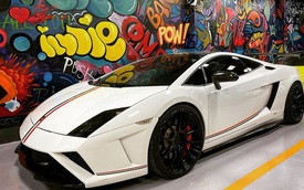 Chán decal, Lamborghini Gallardo LP560-4 độ Squadra Corse độc nhất Việt Nam trở về màu nguyên bản