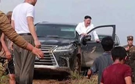 Hình ảnh ông Kim Jong-un lái xe SUV lần đầu được công bố: Ngồi ghế lái ra chỉ thị