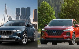Đọ thông số Hyundai Tucson vs Hyundai Santa Fe: Bé hơn nhưng nhiều điểm vượt trội hơn